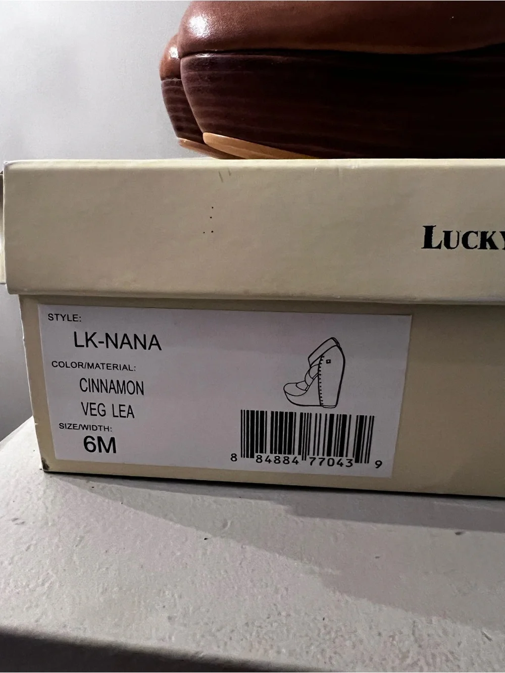 Lucky Brand LK-Nana Platform Wedges Vegan Leather